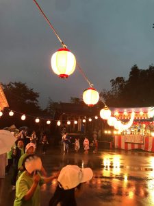 盆踊りでの１枚