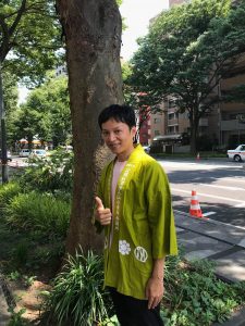 仙台七夕花火祭での１枚