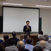 総決起大会での1枚