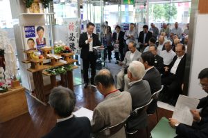 事務所開きの1枚