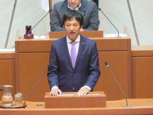 質問の様子です。