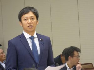 質問の様子です