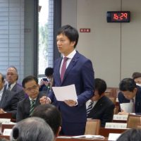 質問の様子です