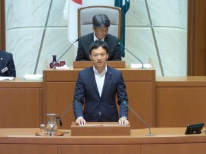 質問の様子です