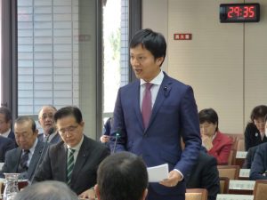 質問の様子です